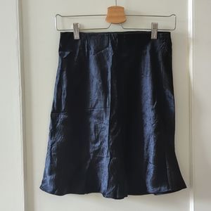 Babaton Mini Slip Satin Skirt